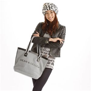 DEAN&DELUCA(�ǥ�����&�ǥ롼��) �����Х� �ȡ��ȥХå� MEDIUM GREY