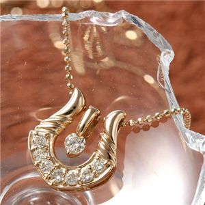 K18PG 0.3ct��������ɥۡ������塼�ͥå��쥹